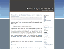 Tablet Screenshot of erwinmayer.com